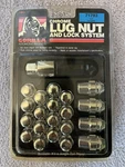 Gorilla 71783 Chrome Lug Nut And Lock System 1/2 Acorn New. Price: $19.99.