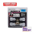 Gorilla 61641, Set Of Chrome Steel Guard Locks Acorn 14MM X 1.50 New. Price: $55.56.