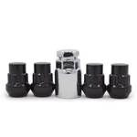 Locking Lug Nuts Wheel M12X1.5 Black Bulge Acorn Set Gm Cars New. Price: $15.99.