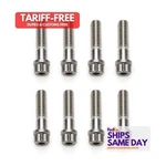 Jesel BLT-21755-8, Set Of Black Chromoly 5/FITS 16-18 X 1.250 12PT Bolt 8PK New. Price: $114.40.
