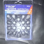 Pb/white Knight Wheel Accessories 771002 Lug Nut New. Price: $24.99.