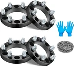 Bdfhyk 6X139.7 Wheel Spacers Inch 6X5.5, Lug M14X1.5 Studs & 108MM Hub Bore, New. Price: $161.10.