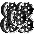 (set Of 5) Ion 174 15X8 5X4.5" -27MM Gloss Black Wheels Rims 15" Inch New. Price: $699.95.