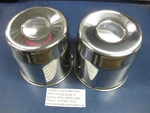 Gorilla HC211SS Stainless Steel Center Caps 5.25 Bore 4.8 Tall Closed End New. Price: $40.00.