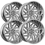 (set Of 4) Tis 544C 20X9 6X135/6X5.5" +0MM Chrome Wheels Rims 20" Inch New. Price: $2472.00.