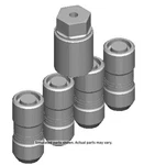 2021 Cadillac XT6 New Oem 11604356 Wheel Locks. Price: $28.87.