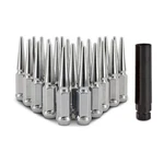 Mishimoto MMLG-SP1215-24CH Spiked Lug Nuts, M12X1.5, 24-PC Set New. Price: $126.99.