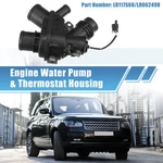 NO.LR117568/AJ813986 Thermostat Housing Assy W/ Sensor For Land Rover 3.0L V6 New. Price: $27.99.