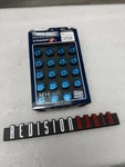Rays Wheels L42 Blue 20 Piece 14X1.5 Forged Lug Nuts Dura-nut Genuine New. Price: $350.00.