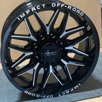 Impact Offroad 819 20X10 Black & Milled Wheel 8-165 -19MM Et 125.2MM Hub New. Price: $1340.00.
