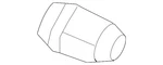 Genuine Gm Wheel Lug Nut With Stainless Steel Cap 09598708 New. Price: $15.51.