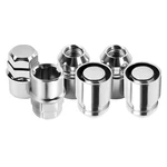 Skcoauto M12 X1.50 Wheel Locks Lug Nuts Set 1.34 0.98 Inches, Silver. Price: $24.90.