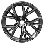 For Bmw M550I Xdrive 21-23 Alloy Factory Wheel Triple 5-SPOKE Black Emblem Used. Price: $299.43.