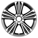 For Acura Mdx 17-18 Alloy Factory Wheel 5-SPOKE Machined & Dark Charcoal Used. Price: $289.23.