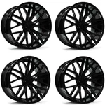 Set 20" Axe Wheels EX30 Gloss Black 20X10 5X4.5 42MM Truck Suv Rims New. Price: $2160.00.