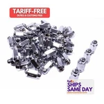 Gorilla 91198XL, Set Of 60 Chrome Steel Lugnuts 9/16 Acorn Bulge Extra Long New. Price: $177.34.