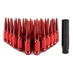Mishimoto MMLG-SP1415-32RD Steel Spiked Lug Nuts Set Red New. Price: $127.95.