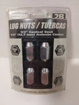 Rally Lug Nuts 1/2" Conical Tapered Seats 2B Cold Forged Set Of 4 Item # 90121 New. Price: $7.95.