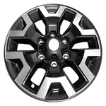 For Toyota Tacoma 16-17 Alloy Factory Wheel 6-SLOT Charcoal Machined Face 16X7 Used. Price: $284.01.
