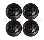 Set Of 4 Toyota Wheel Rims Center Hub Caps Black Logo 57MM Prius Corolla Remanufactured. Price: $20.99.