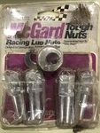 Nos Mcgard 63000 Chrome Racing Style 1.365'' Shank Lug Nuts 1/2 X20 Rh Cragar New. Price: $35.00.