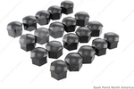 Genuine Saab Lug Nut Cover Kit Black (20 Pcs) For 2007-2010 9-3 32022302- New. Price: $26.00.