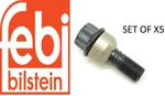 Lug Bolts For Alloy Wheel - Black (45 Mm) Porsche Macan Panamera Febi New. Price: $80.99.