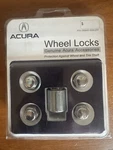 Acura Wheel Lock Chrome Genuine Oem Accessories Parts (p/n 08W42-S6M-201) Usa New. Price: $49.99.