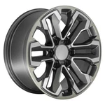 Oe Wheels CV69-18085-6550-26MG1 18" Replica Fits Chevrolet Silverado Gunmetal New. Price: $238.00.