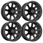 (SET-4) Vision 353 Turbine 20X9 8X6.5 12MM Matte Black Wheels Rims Inch New. Price: $730.00.