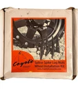 24 Black Coyote Spline Spike Lug Nuts 14MM 1.5 6 With Key New. Price: $49.99.