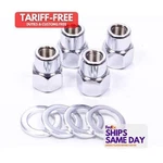 Gorilla 73077SMB, Set Of 4 Chrome Steel Lugnuts Short Mag Open 7/16 Performanc New. Price: $32.25.