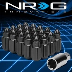 Nrg LN-LS500BK-21 20PCS M12X1.5 50MM Bullet Shaped Close End Wheel Lug Nut W/key New. Price: $66.67.