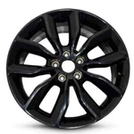 2016 Dodge Dart Oem Wheel Rim 18" 18X7.5 2564 5XW01DX8AA Gloss Black Remanufactured. Price: $315.00.