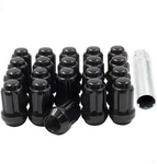 Coyote Wheel 63K548SBLK 20 Pcs Lug Nut Kit 14MM X 1.50 W/key New. Price: $29.99.