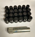 Black Mcgard Splinedrive Lug Nut Set Of 24PCS 1/2-20 65330BK 65630BK Used. Price: $165.00.