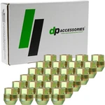 Gold Lug Nuts Compatible With Chevrolet-buick-gm 9594683 Set Of 24 New. Price: $50.00.