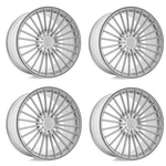 Set 20" Axe EX50 Silver 20X8.5 Wheels 5X112 40MM Luxury Street Rims New. Price: $1800.00.