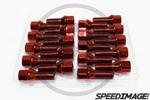 Z Racing 28MM Red 14X1.25MM Lug Bolts For Mini Cooper Cone Seat R55 56 57 New. Price: $49.99.