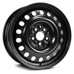 Rt 17" Steel Lug X47567B Wheels 17X7 (50, 5X114.3) Black Rims Set Of New. Price: $403.16.