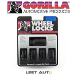 Gorilla Wheel Locks, Honda Acura Radius/ball Seat, Black, 12MM 1.50, 38431XLBC New. Price: $29.88.