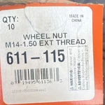 Dorman M14-1.50 Wheel Nut Partial 10 Pack #611-115 New. Price: $8.00.