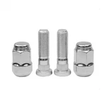 Mysttoo M12X1.50 Chrome Wheel Lug Stud Nut Set Compatible 4 Pieces, Silver New. Price: $15.47.