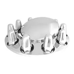 Gg Front Axle Covers Dome Hub Cap 1/2" Push-on Lug Nuts 3" Tall #40130 Pair New. Price: $124.85.