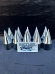 (10) Thread On Chrome 33MM Spike Lug Nut Covers 4-1/8" High United Pacific 10007 New. Price: $25.59.
