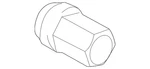 Genuine Ford Wheel Lug Nut 2T1Z1012A New. Price: $14.10.