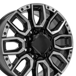 20X8.5 Gloss Black Milled Alloy Wheel New Aluminum For 1997-25 Gmc 3500. Price: $357.70.