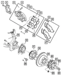 Genuine Mopar Nut Mounting 4746899AB New. Price: $23.22.