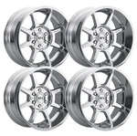 (SET-4) G-fx TR31 18X9 5X5.5/5X139.7 Polished 18MM Wheels Rims Inch New. Price: $1153.00.