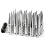 M14X1.5 Lug Nuts 24 Pcs, Chrome Spiked With Spline Key For Chev... New. Price: $101.98.